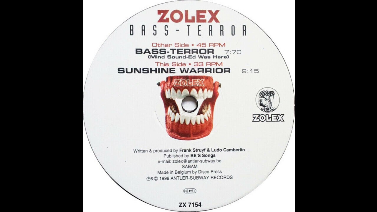 Zolex - Bass-Terror (Mind Sound-Ed Was Here) 1998