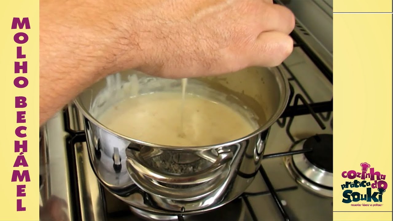 Molho Bechámel - Cozinha prática - Receita fácil e prática