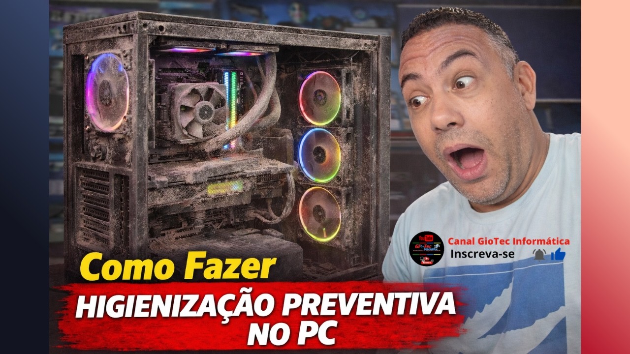 LIMPEZA PREVENTIVA NO COMPUTADOR - i3 DE 12ªGERAÇÃO, Bora VER !!!