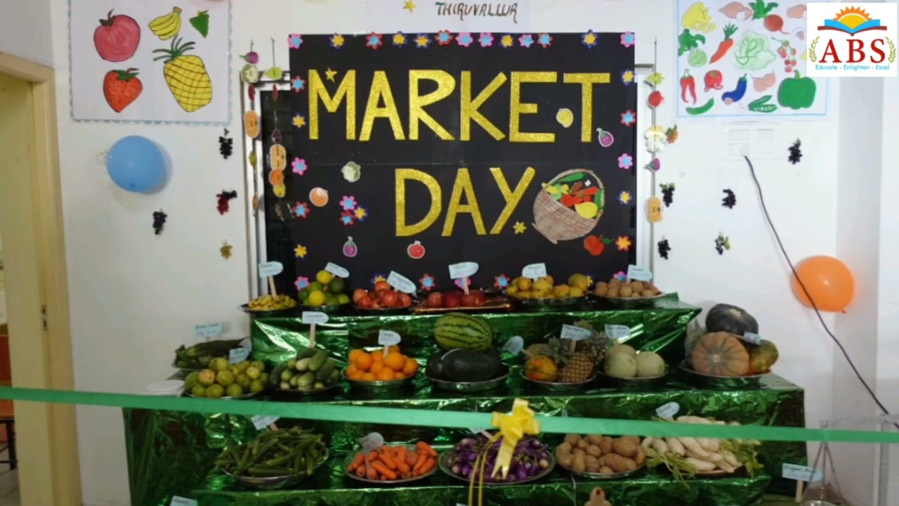 Market Day Celebrations... 2022 ABS Global Smart School, JN Road Thiruvallur. #marketday #markets