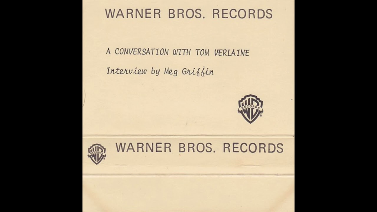A Conversation With Tom Verlaine (1981)