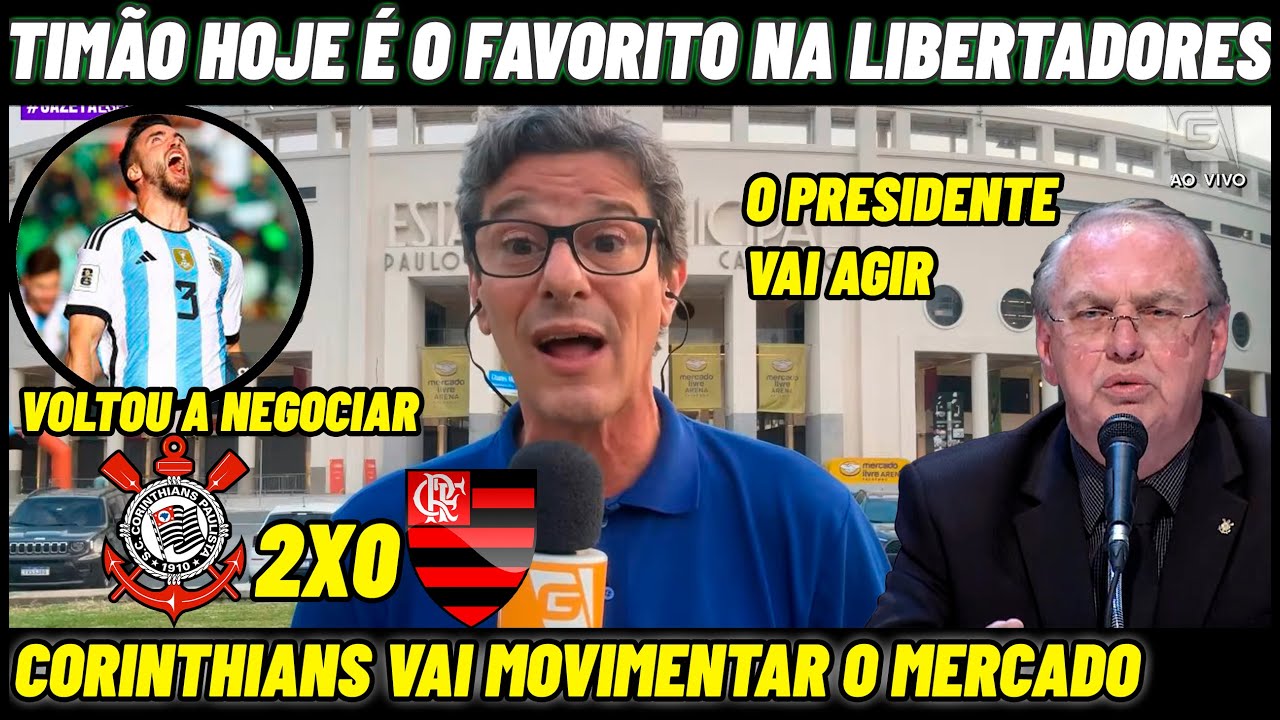 💥IXE ! MAIS UMA NOTICIA BOA PRO CORINTHIANS DEPOIS DE SER CAMPEÃO EM CIMA DO FLAMENGO DA SUPERCOPA
