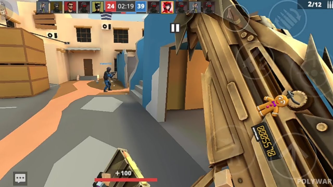 polywar Gameplay - Barret kills