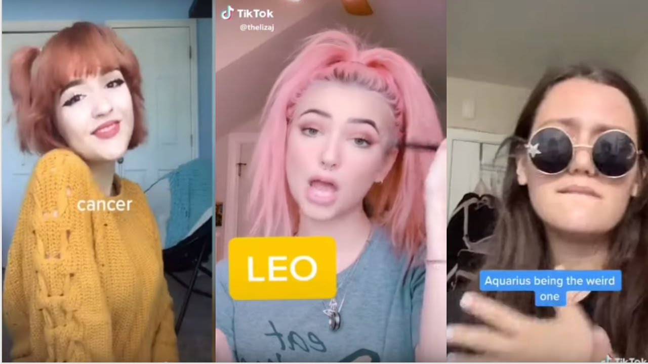 zodiac tik tok compilation