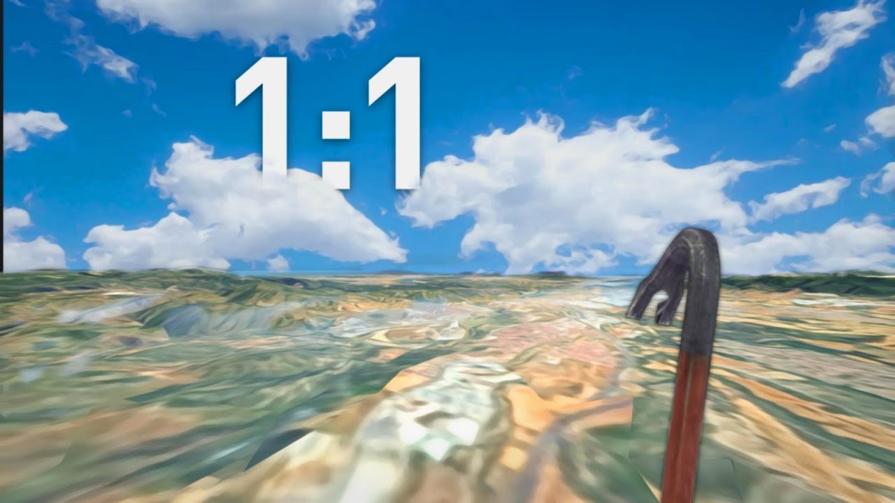 ПЛАНЕТА ЗЕМЛЯ в МАСШТАБЕ 1:1 С (Некоторыми) ГОРОДАМИ в GMOD!!!