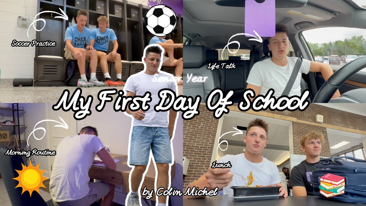 MY FIRST DAY OF SCHOOL! (Senior Year)