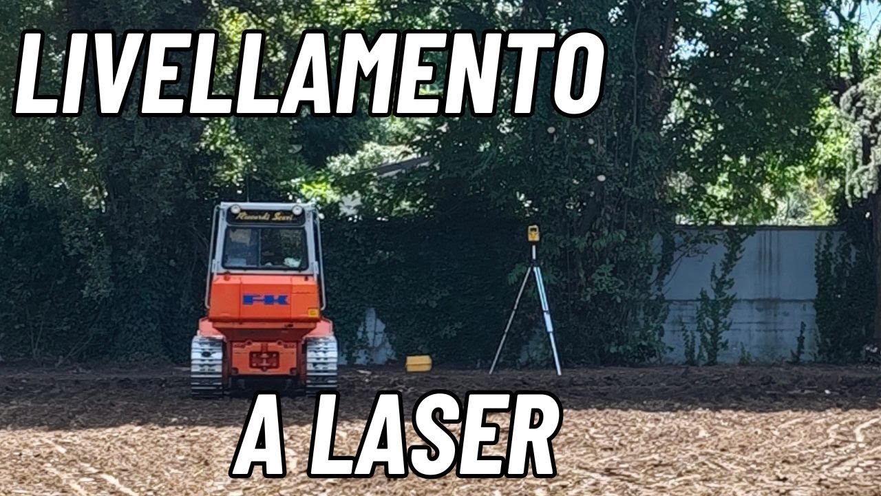 Fiat Kobelko FL145 spianamento terreno a laser