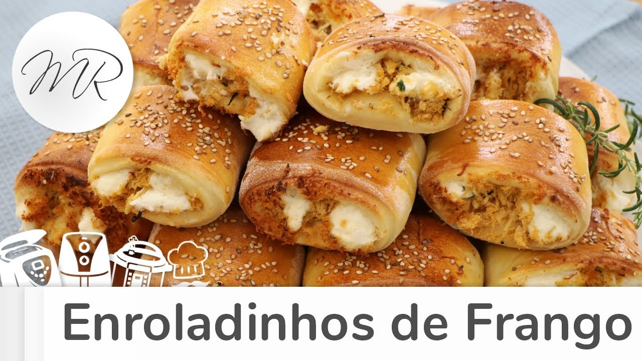 Enroladinhos de Frango com Requeijão na AirFryer - Fritadeira Sem Óleo - Maurício Rodrigues