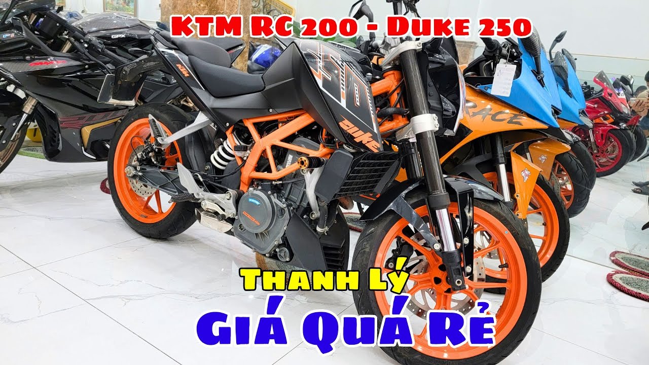 Moto KTM RC 200 Và Duke 250 Cũ Giá Rẻ Liệu Có Đáng Mua | Chợ Xe 911