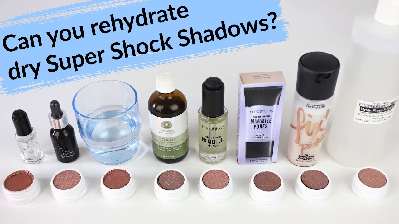Which Works Best? Rehydrating Colourpop Super Shock Shadows | THE MAKEUP BREAKUP
