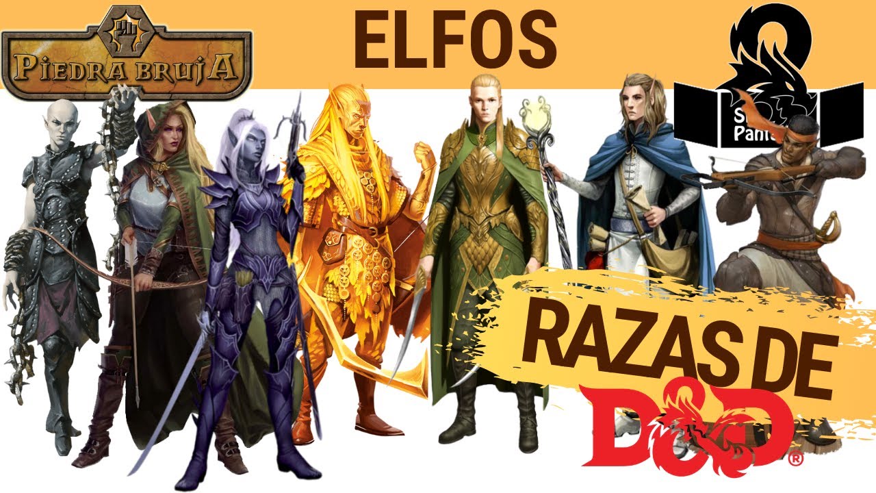 🧝D&D 5e🏹 Juega rol con ELFOS 🧝‍♀️ Guía 3 para Raza ELFOS de PJ en DUNGEONS AND DRAGONS español