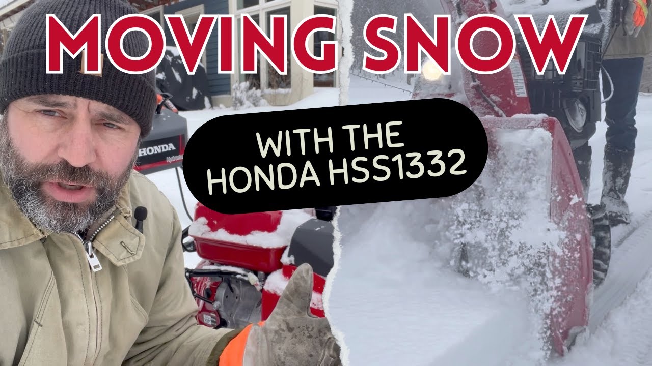 Is the Honda HSS1332 the best snowblower you can buy?