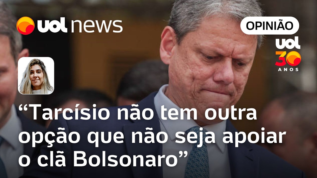 Submissão ao clã Bolsonaro custa projeto eleitoral de Tarcísio | Letícia Casado