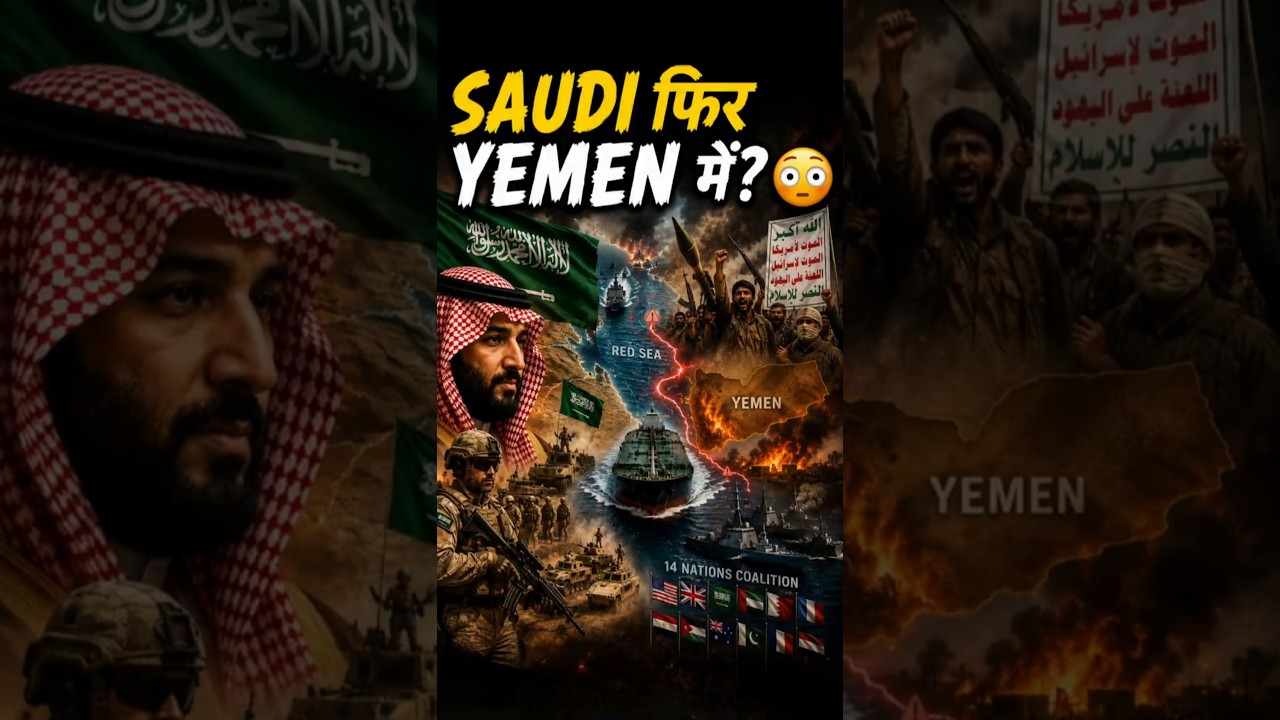 Saudi Arabia vs Houthis: Secret War Plan EXPOSED! Red Sea Blockade Crisis 2026 😱 #shorts