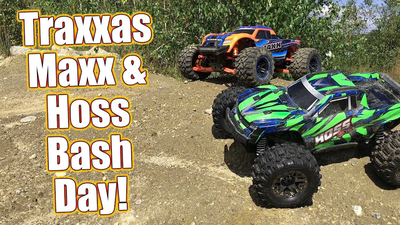 Beaten 'Til Broken! Tag Along For A Day Of Bashing With The Traxxas Hoss & Maxx  | RC Driver