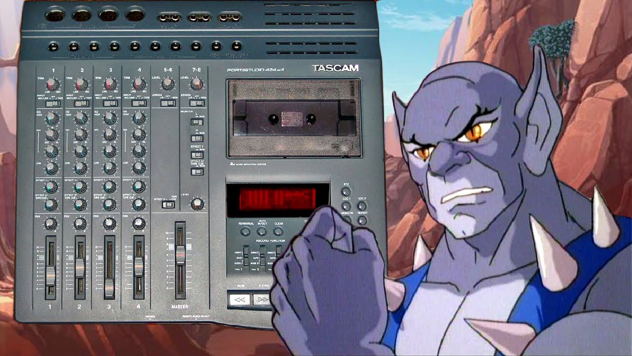 Panthro's theme | Thundercats soundtrack | Portastudio 424 Mk II