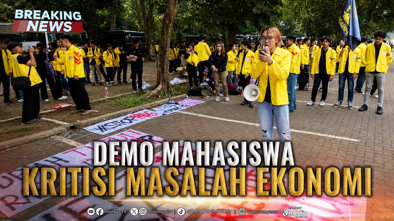 🔴BREAKING NEWS - Demo Mahasiswa Kritisi Masalah Ekonomi