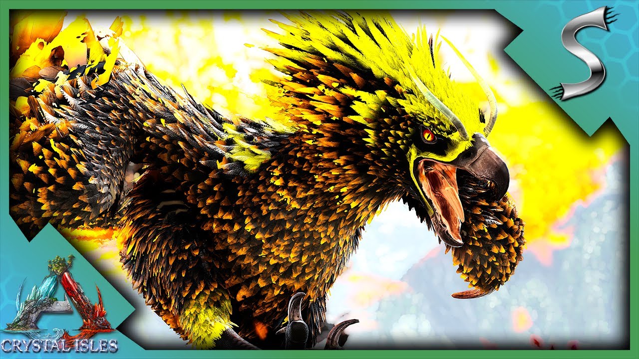 TIME TO TAME THE GRAND EMBERTROSS! - Ark: Crystal Isles [DLC E25]