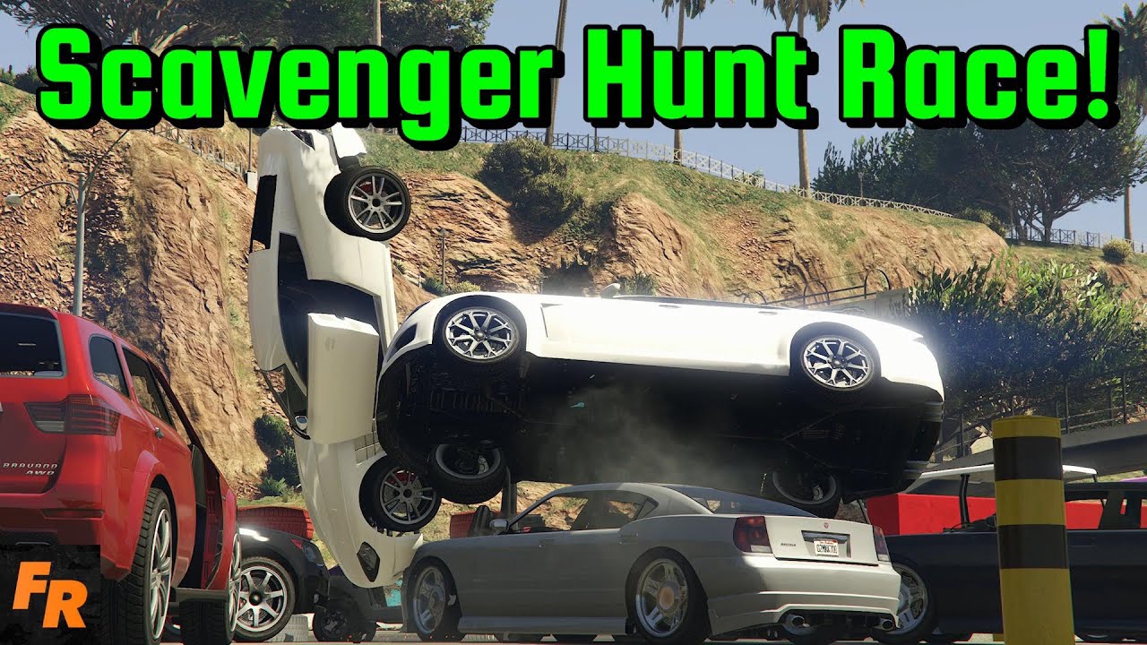 Scavenger Hunt Racing On Gta 5!