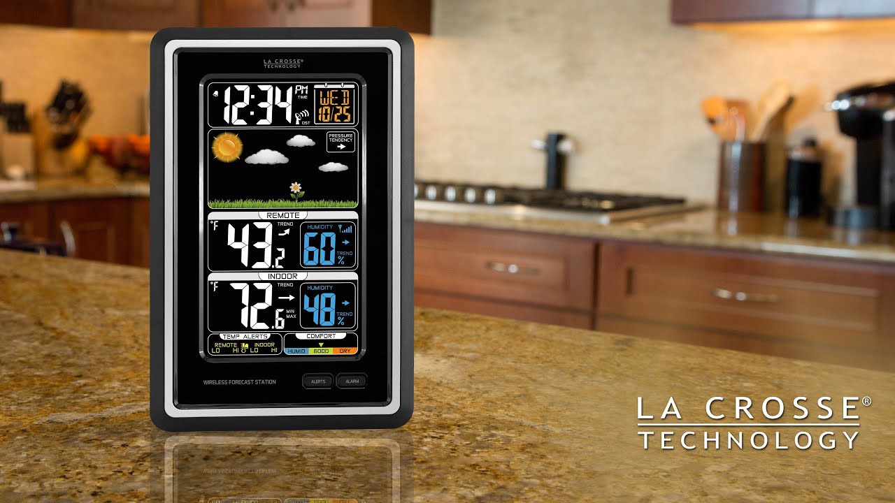 S88907v2 Wireless Color Weather Station with Animated Color Forecasts