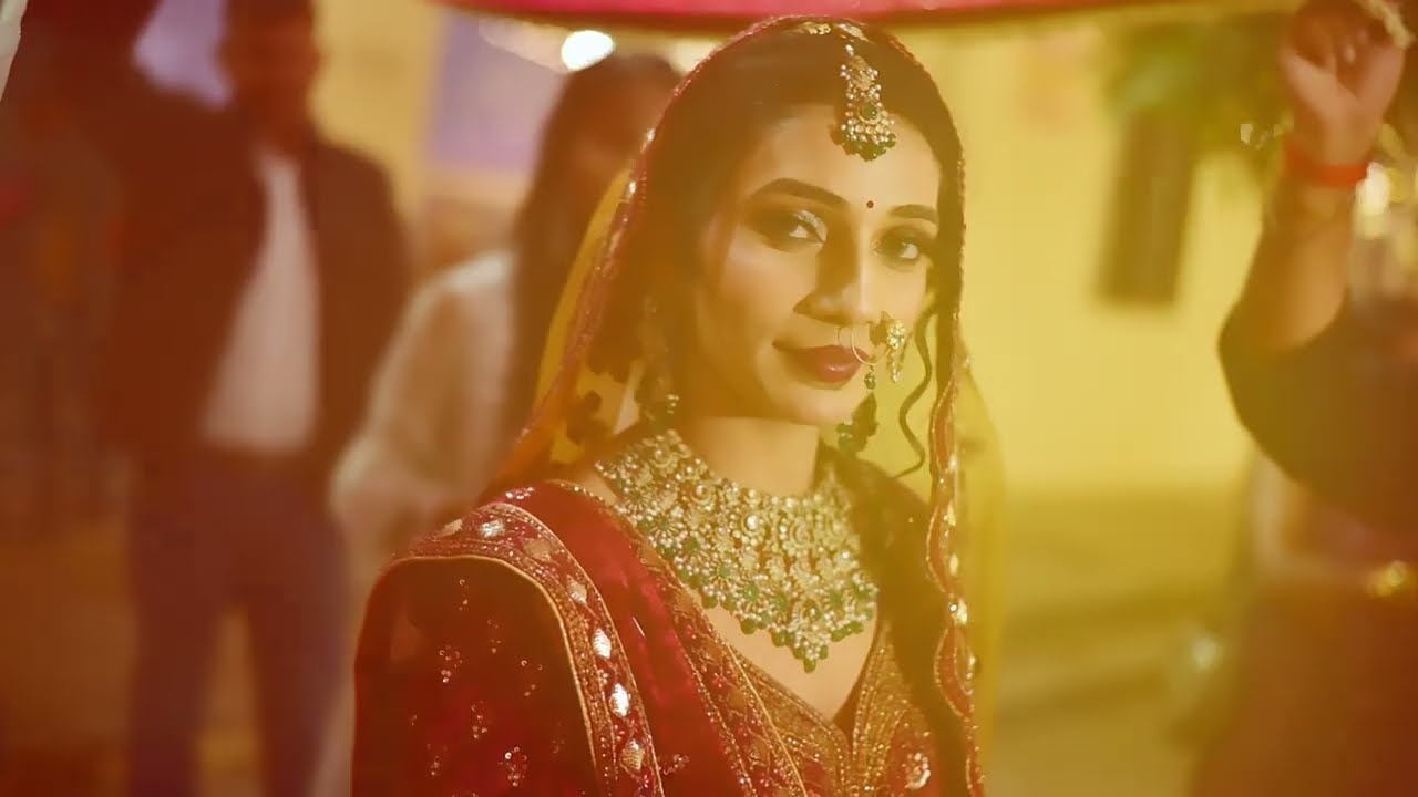 Wedding girl entry I Wedding Reels I Mohit Weds Neha @Glamourstudioghosi i