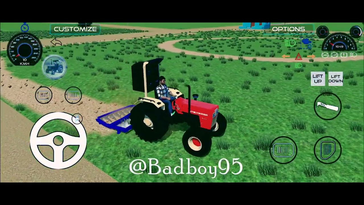 Super Strong Tractors on various Platforms & Test of New Farming Mods - Play together with Bazylland