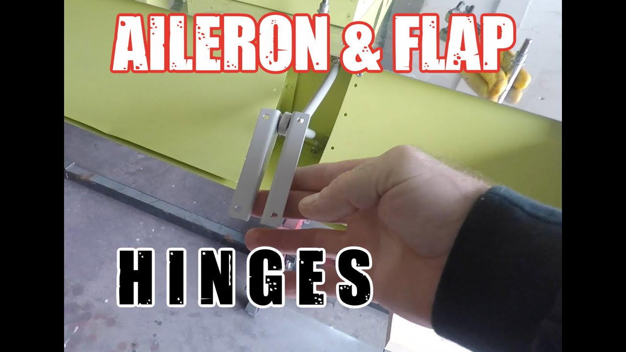 BEARHAWK ~ Installing Aileron & Flap Hinges
