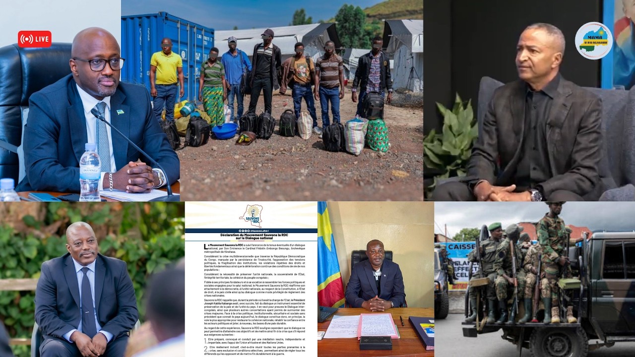 🔴U RWANDA RWANENZE MONUSCO || BIRAVUGWA KO M23 YABA YINJIYE  MANIEMA || IFUNGWA RY'INGANDA Z'INZOGA.