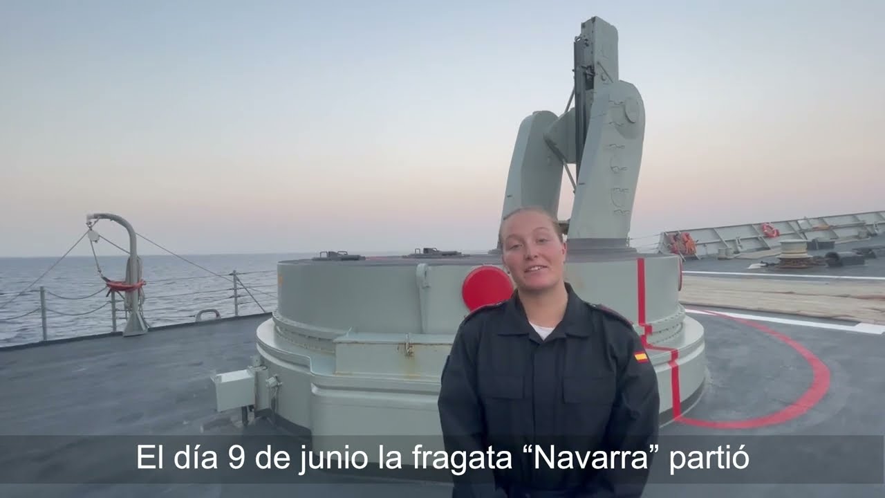 La Armada en 60 segundos - Capítulo 75- 24 junio 2023 (Fragata Navarra, #FLOTEX23 y #Audaz.)