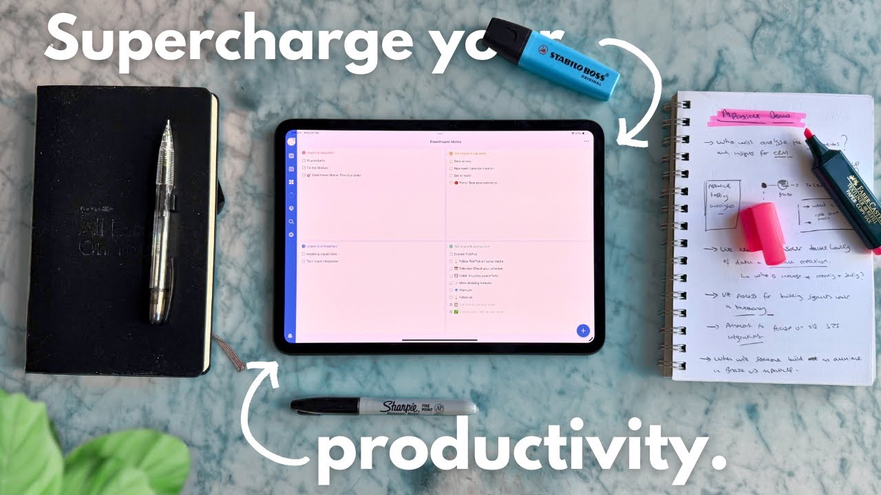 5 of The Best Productivity Apps You Have to Try in 2025 (NotebookLM, Notion & more!)