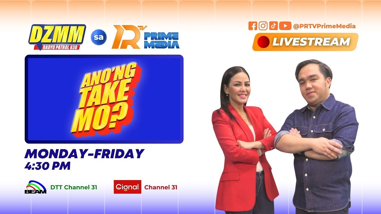 ANO'NG TAKE MO? | FEBRUARY 20, 2026 | DZMM sa PRTV Prime Media