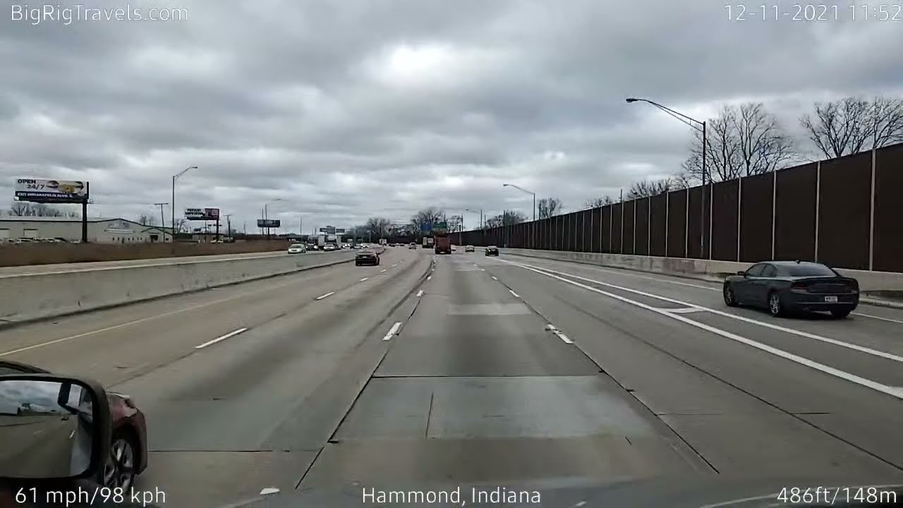 BigRigTravels LIVE | Gary, IN to University Park, IL (12/11/21 11:35 AM CST)