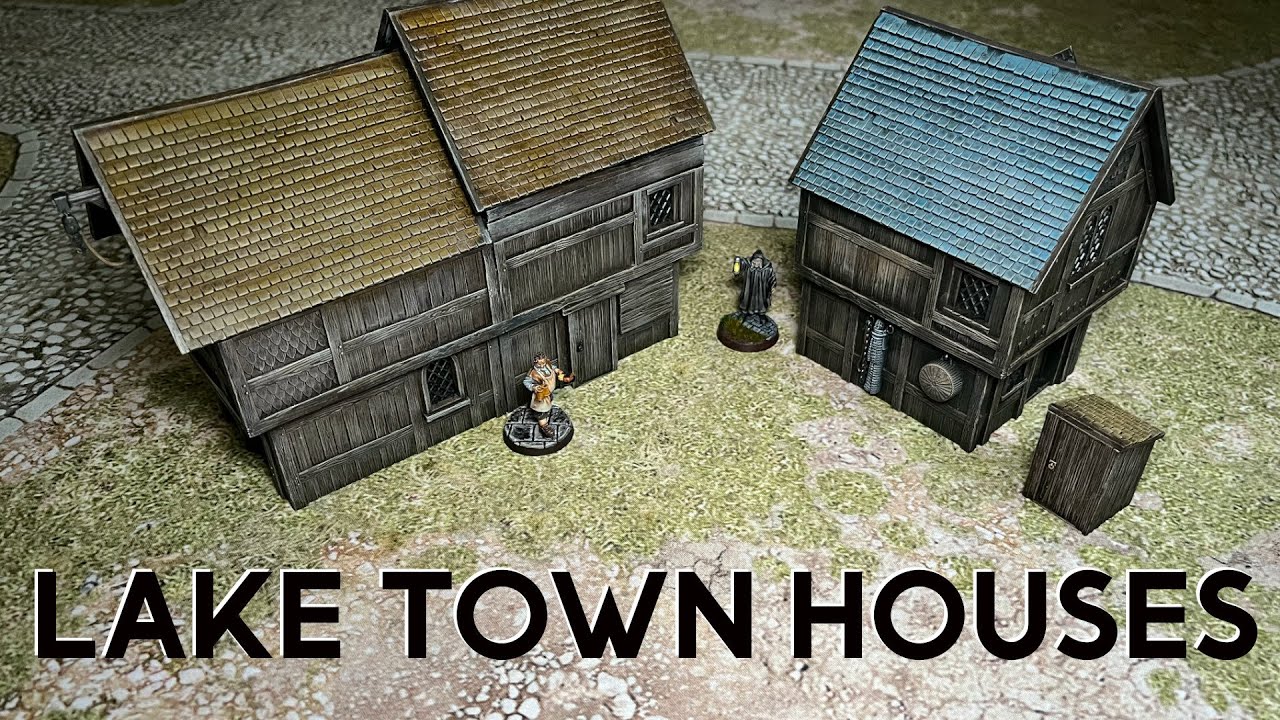 Lake Town Houses - For Bree or Guards of Traitor's Toll...