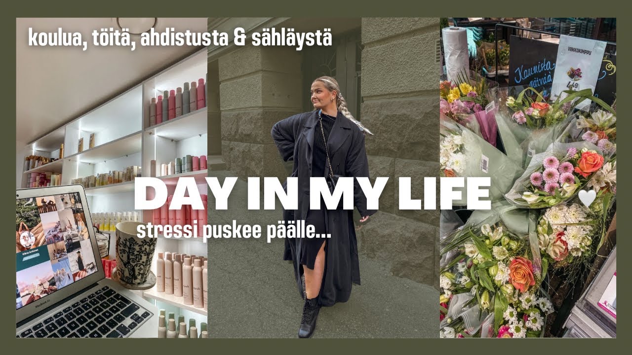 PERJANTAIVLOGI | sekava arki, myöhäisiä iltoja & kiirettä