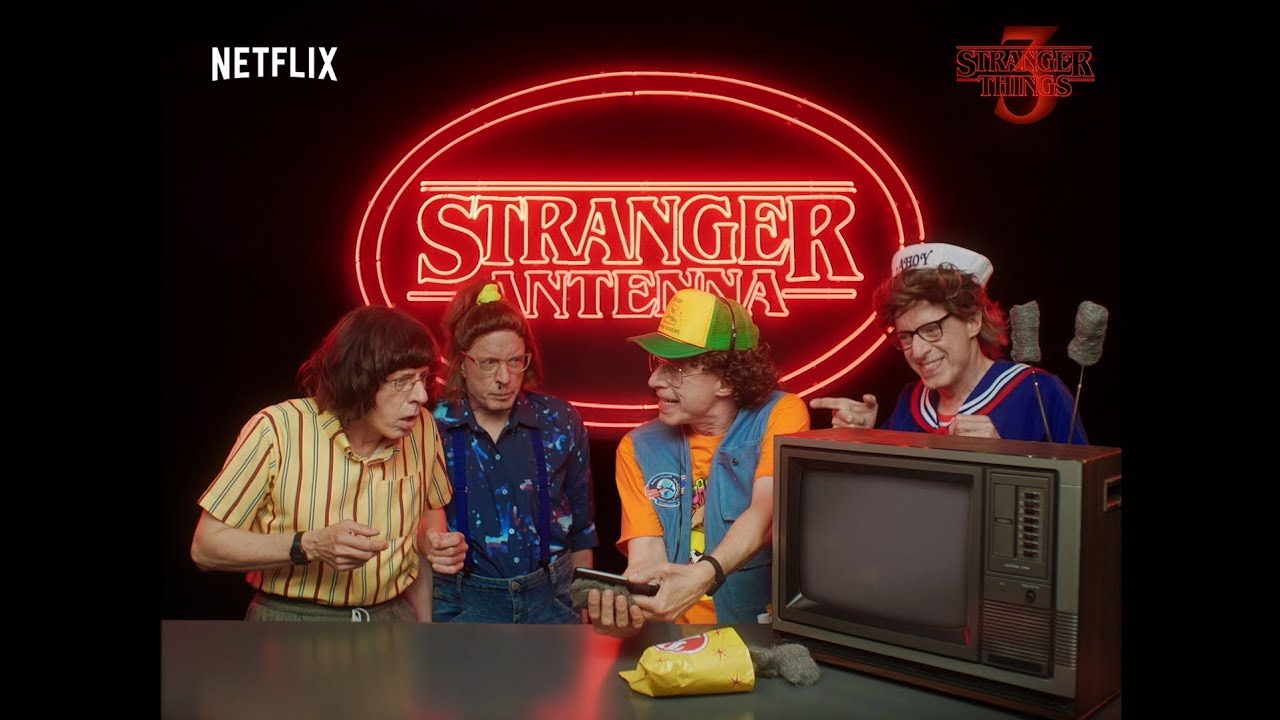 Stranger Things 3 | Stranger Antenna - Pistas e Cenas inéditas