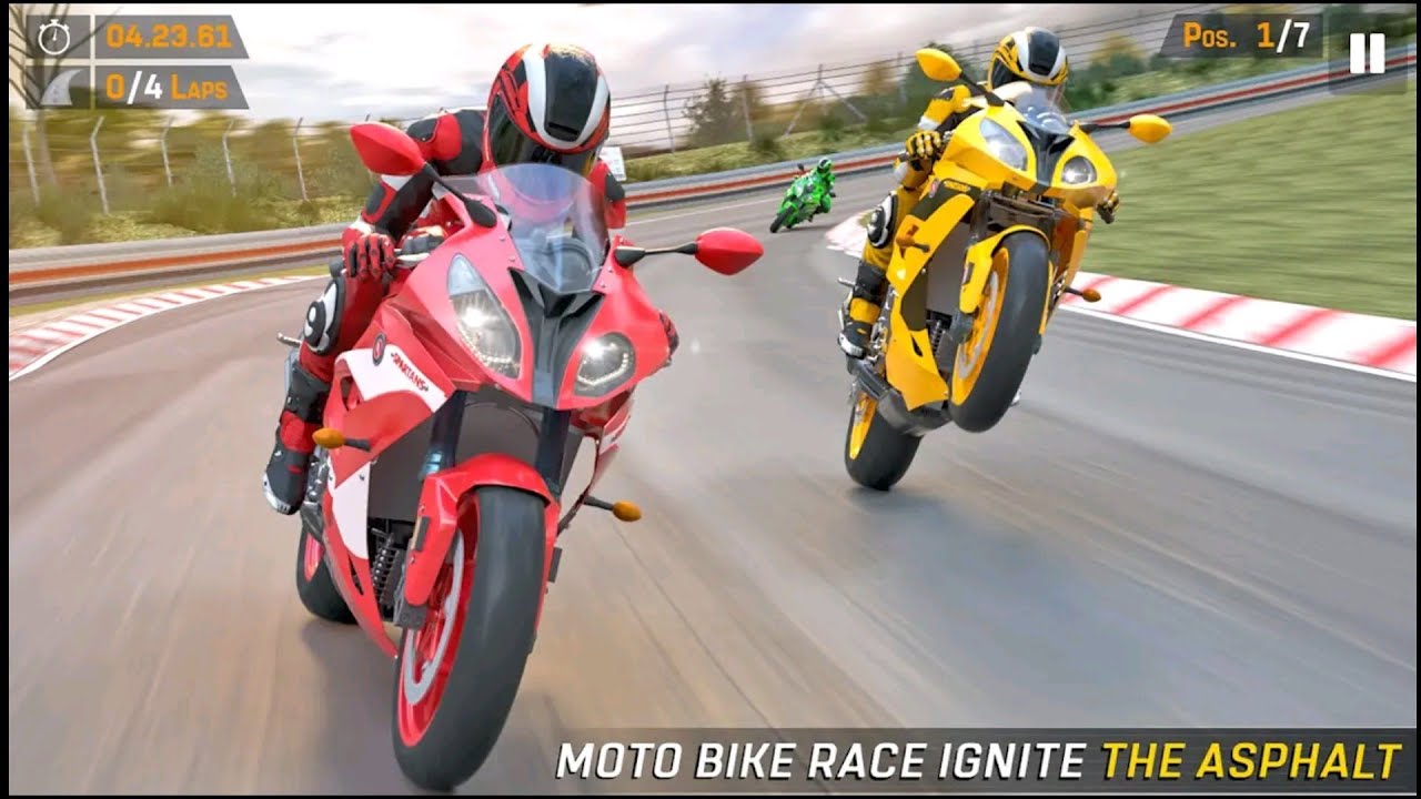 GT BIKE RACING - MOTO RIDER RACER | MULTIPLE CAMERA ANGLES, INCLUDING FPS AND GO PRO VIEW 
