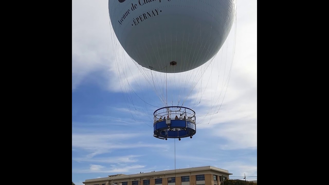 Epernay, le ballon captif