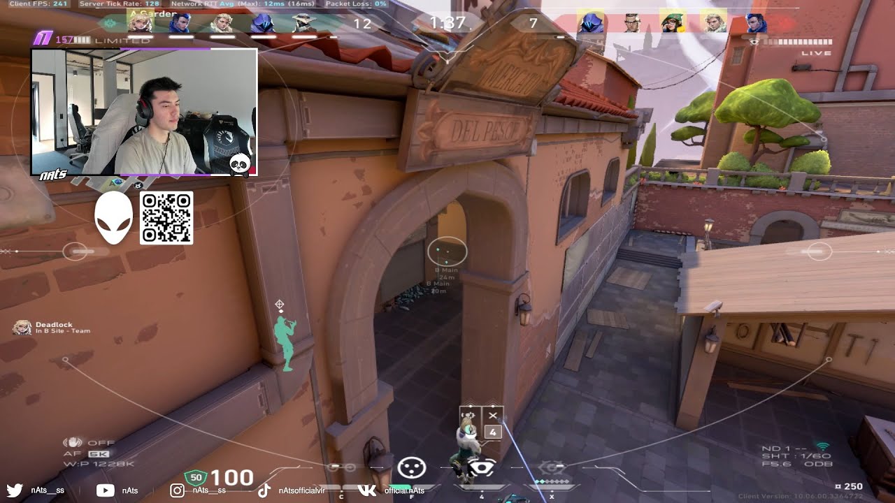 ASCENT! LIQUID NATS PRO CYPHER VALORANT RANKED GAMEPLAY
