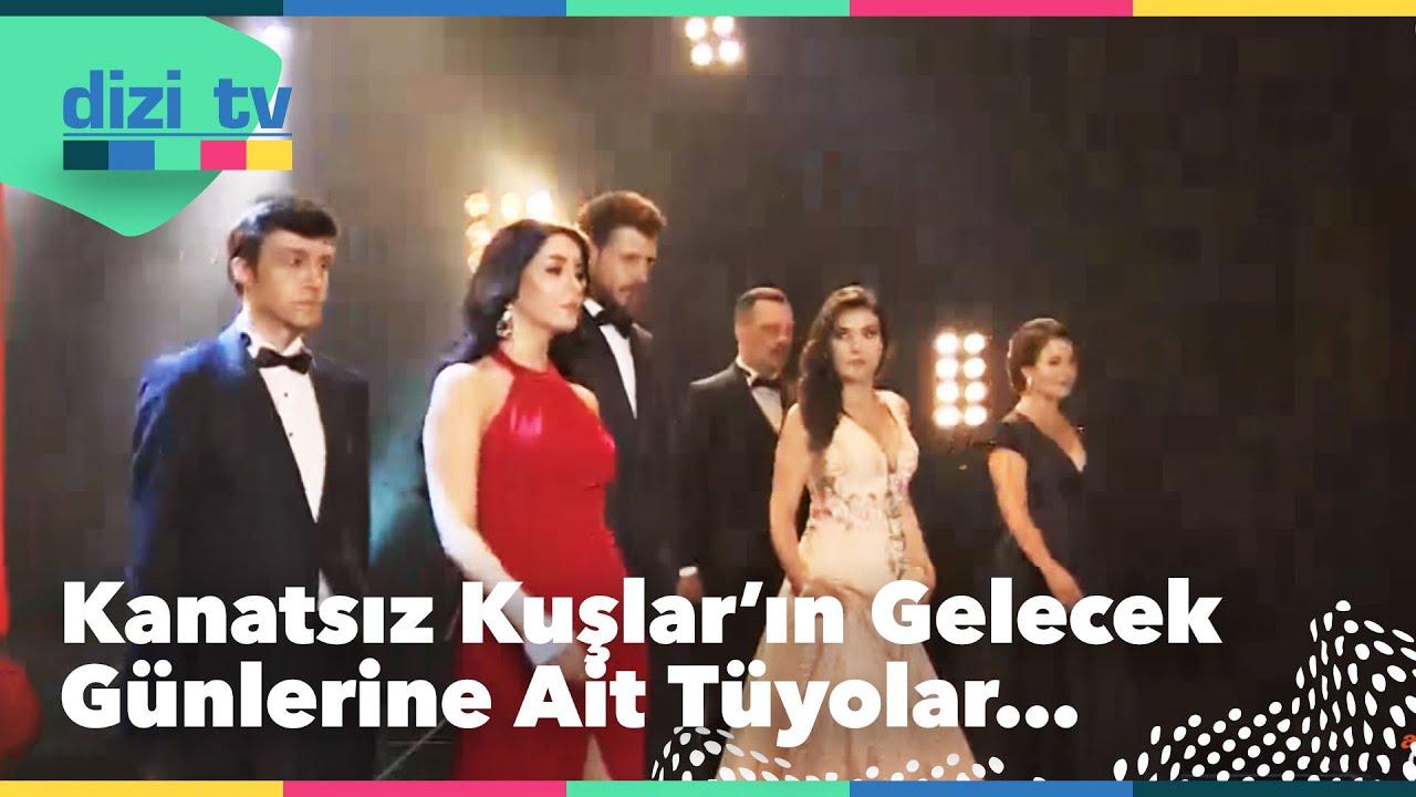 Kanatsız Kuşlar ekibi atv yeni sezon tanıtım çekimlerinde! - Dizi Tv 558. Bölüm