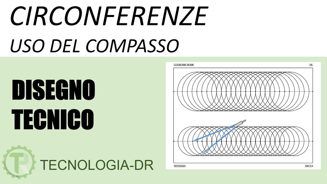 Circonferenze uso del compasso - TAV.1-4