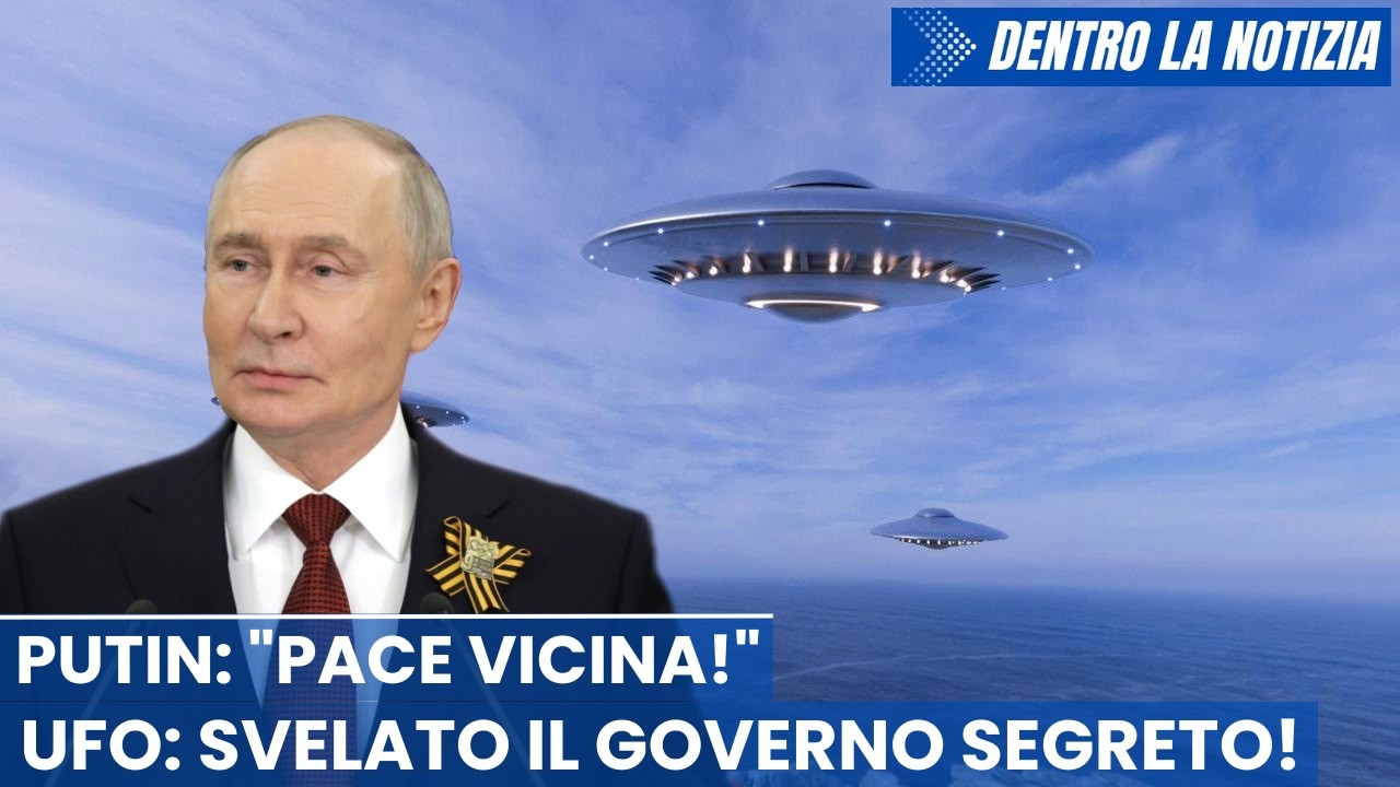 Putin: presto pace in Ucraina, incontro con Zelensky! Nuovi documenti UFO svelate importanti verit&agrave;!