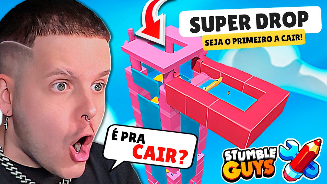 🔥 NOVO DESAFIO! QUEM CAIR PRIMEIRO VENCE NO STUMBLE GUYS! 😱 ‹ KHORTEX ›