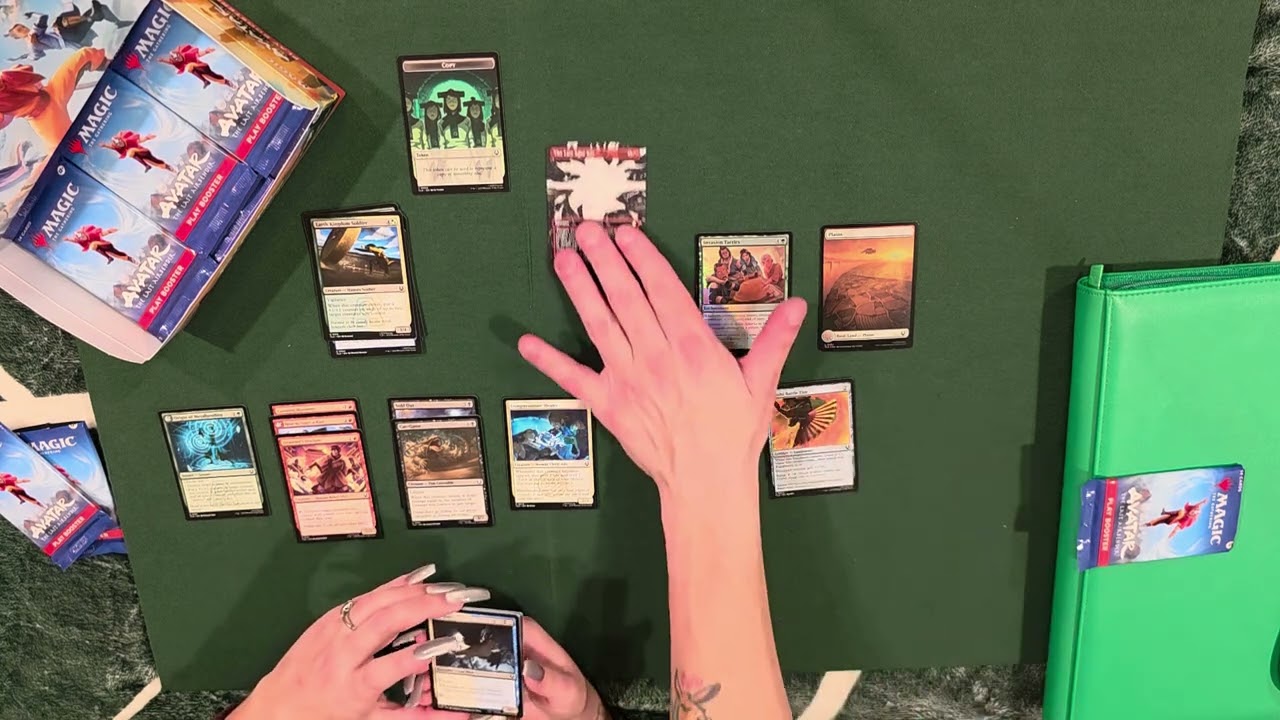 *Ended* Opening 6 More MTG Avatar Play Booster Packs | Building the Binder (Relaxed & Uncut)