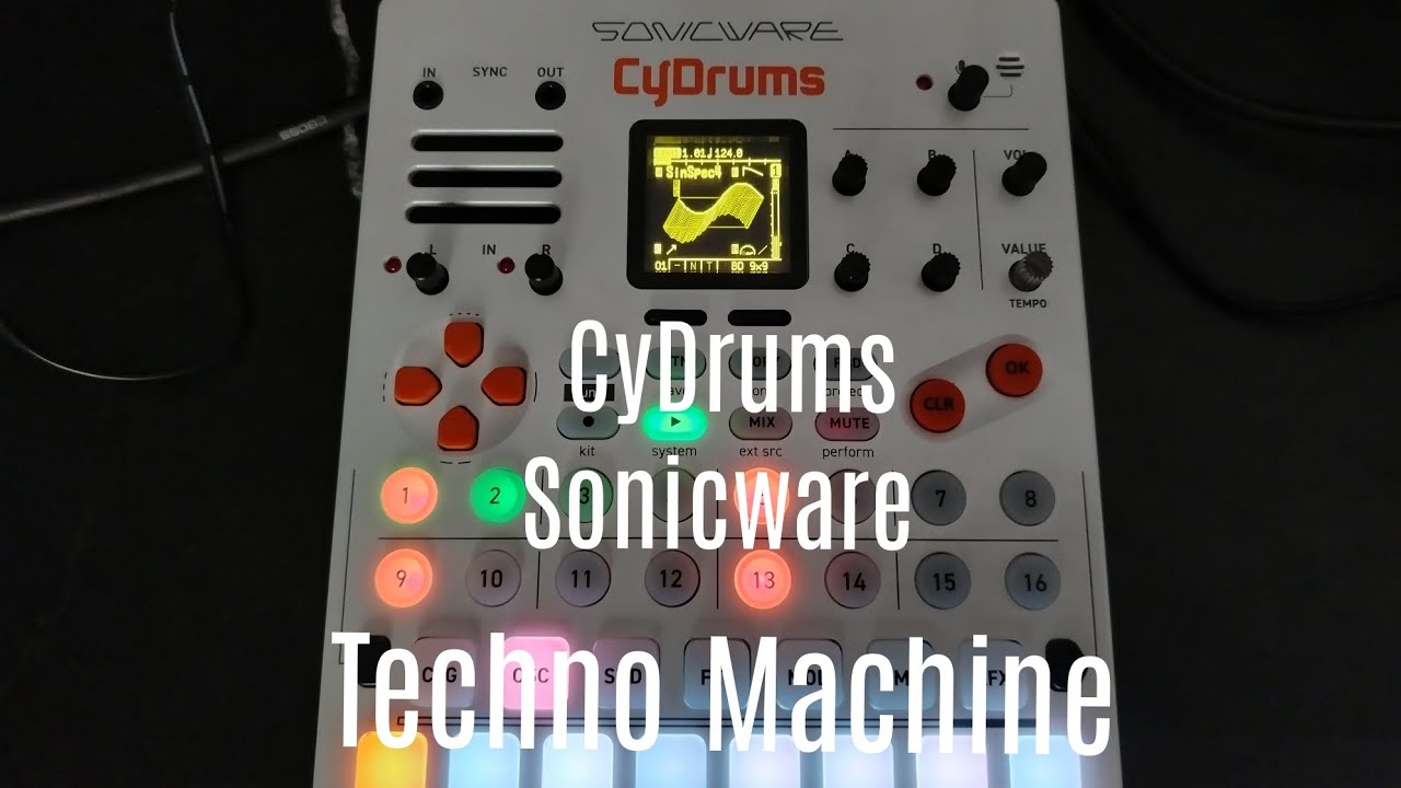 Sonicware | CyDrums | Techno Machine