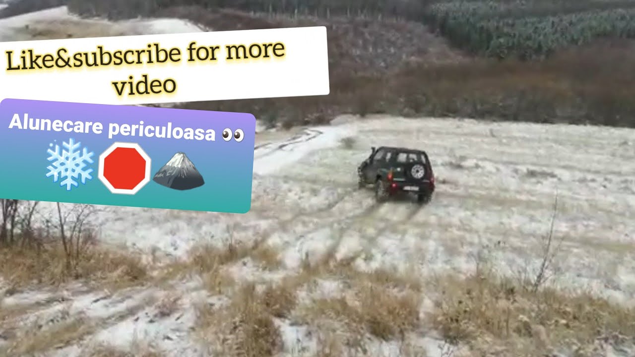 [OffRoad Cluj]Coborare periculoasa🛑❄🛑Ajungem la Ijar🏔Ceata intensa!!! Aluneca periculos👀💣💣💣