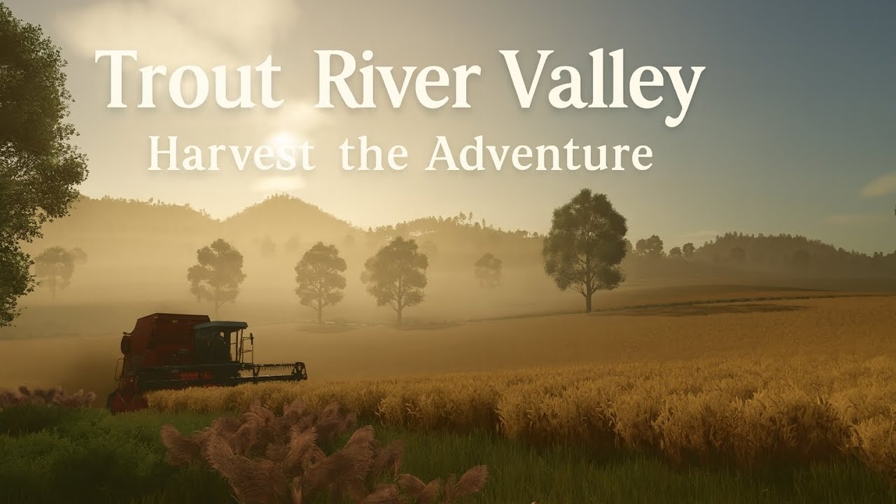Trout River Valley | Gameplay#03 | Farming simulador 25 