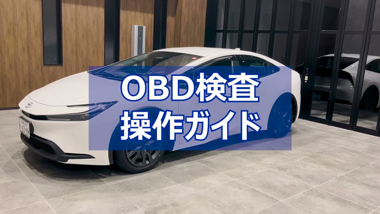 【OBD検査】TPM-5でのOBD検査操作ガイド（接続から特定DTC照会アプリの操作まで）