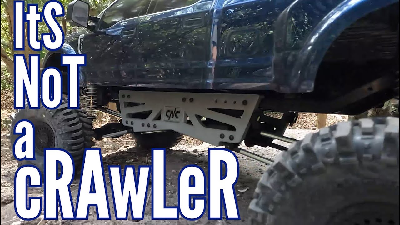 CEN Racing Ford F450, is it a Crawler?  We Take it out on a Sunday to See What's Up!
