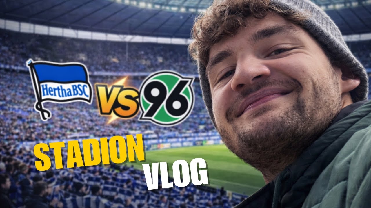 Hertha BSC vs Hannover 96💥| Stadion Vlog🏟️+ Berlin Wochenendtrip