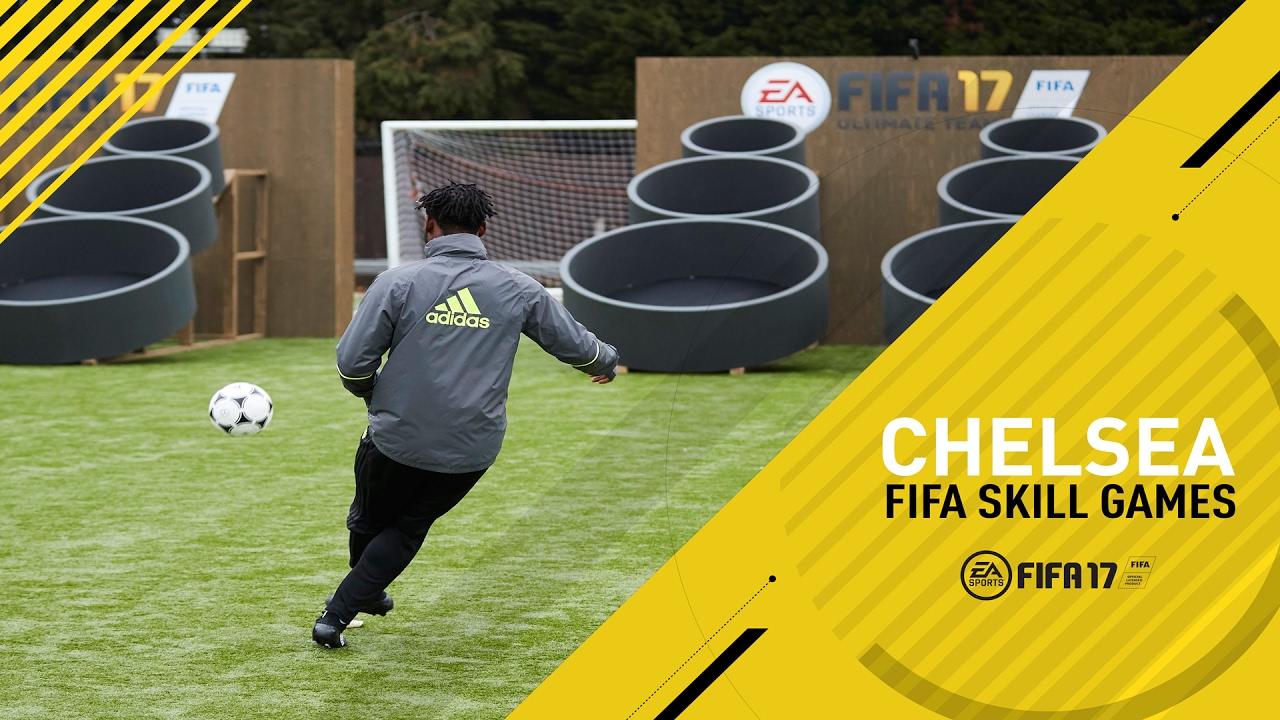 FIFA 17 - Chelsea F.C. Skill Games Challenge - Ft. Hazard, Kante, Courtois